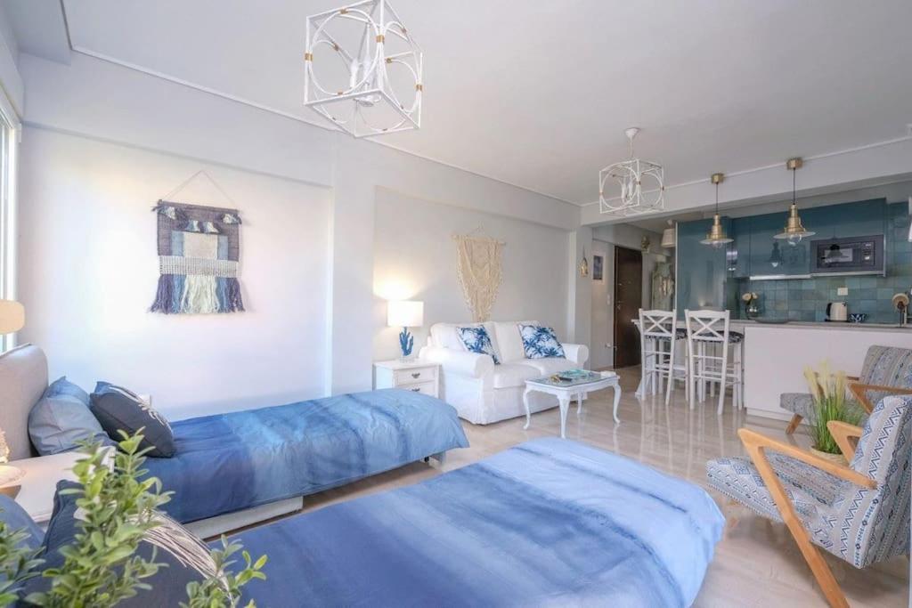 Beach Luxe In Glyfada, Athens Riviera By Ghh Ngoại thất bức ảnh
