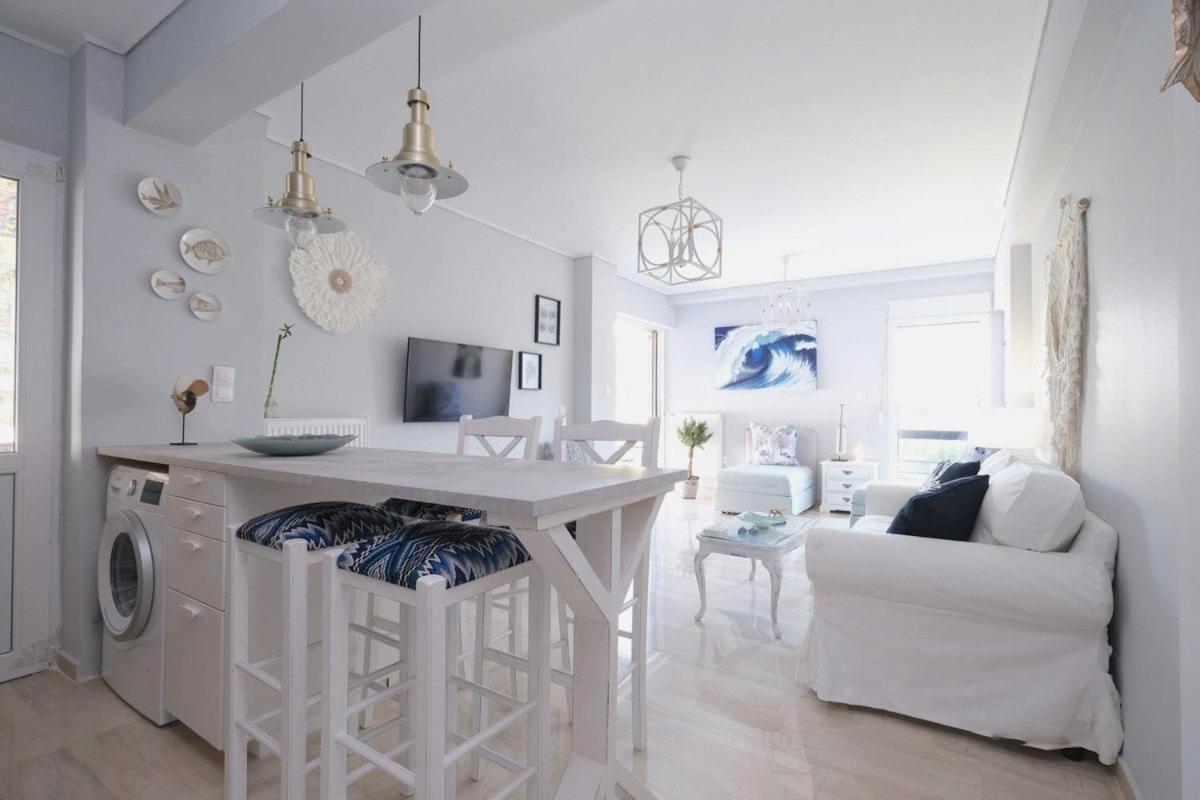 Beach Luxe In Glyfada, Athens Riviera By Ghh Ngoại thất bức ảnh